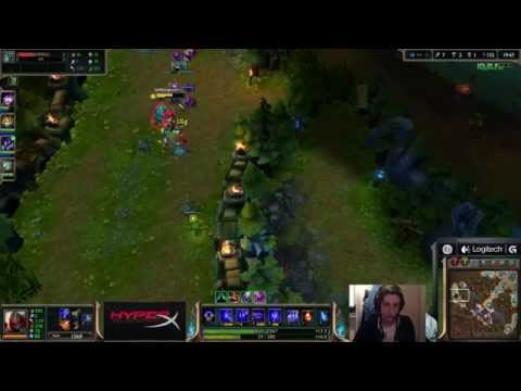 Bjergsen Zed vs Tristana [Challenger Ranked solo queue mid]