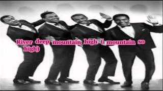 The Supremes &amp; Four Tops - River Deep - Mountain High (with lyrics)