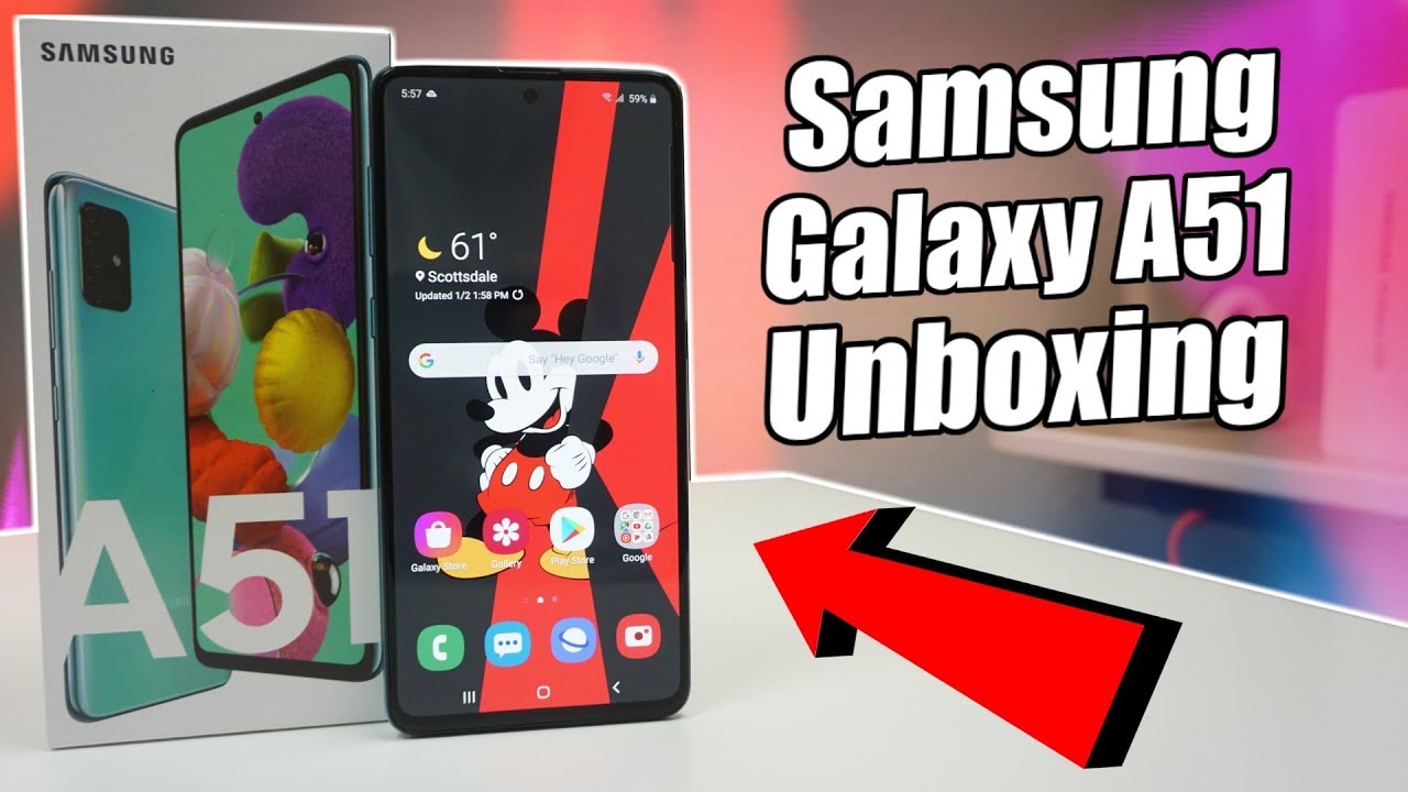 Samsung Galaxy A51 Unboxing & First Impressions!