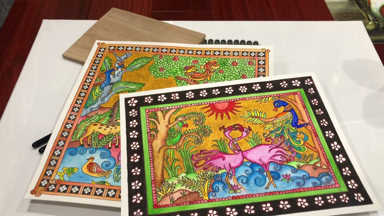 Materials For Kerala Mural