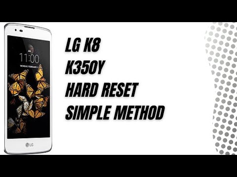 LG K8 K350Y Hard Reset with Simple Method