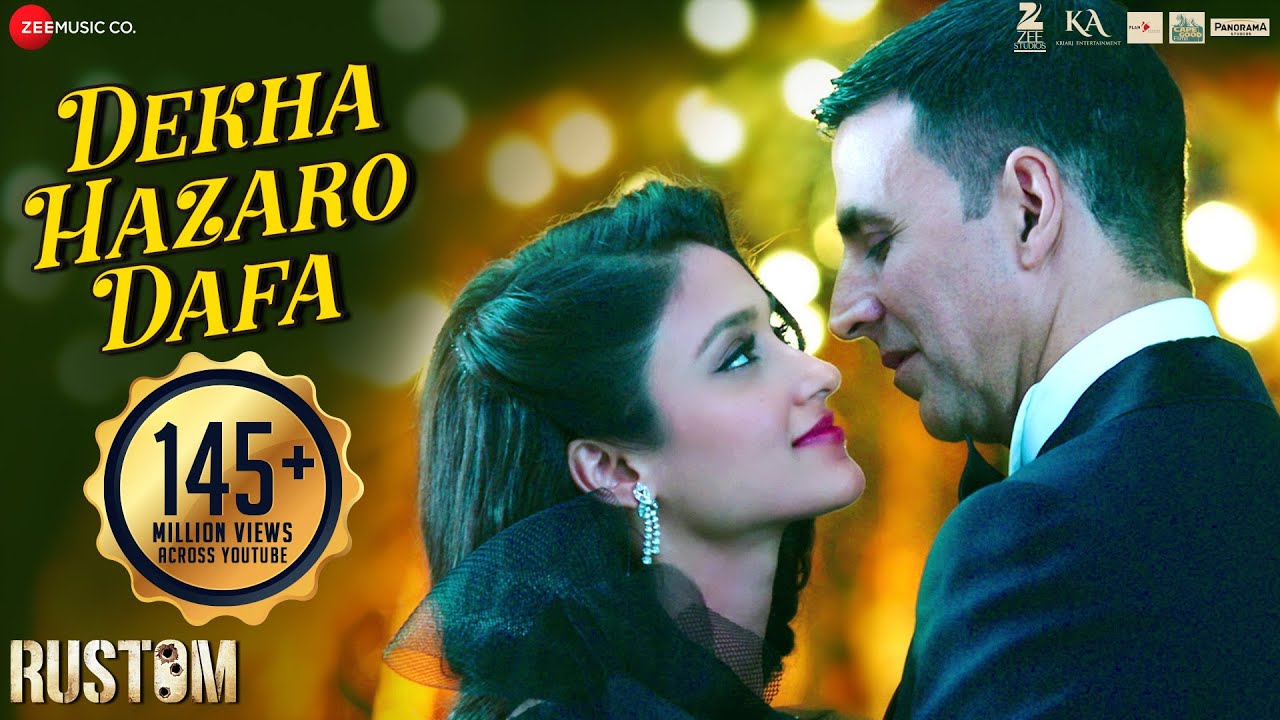 Dekha Hazaro Dafaa | Rustom | Akshay Kumar & Ileana D'cruz | Arijit Singh , Palak M| Jeet Gannguli