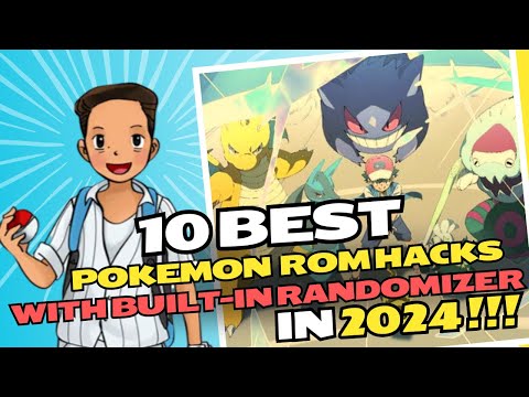 10 Best Pokemon ROM Hacks with Built-In Randomizer in 2024 🌟🚀 #pokemon #pokemonromhacks #randomizer