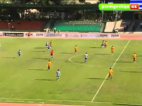 Baku 3:2 Revan. Azerbaijan Premier League 2011-12. Round 5