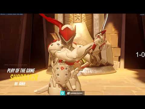 Overwatch Genji God Shadder2k Showing His Sick Gameplay Tricks -POTG-