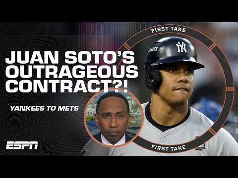 Juan Soto's OUTRAGEOUS contract?! 🗣️ Stephen A. & Mad Dog discuss the Mets' new star | First Take