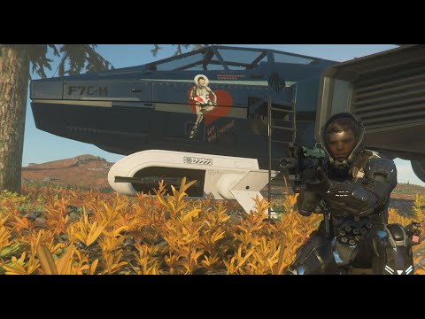 Star Citizen 3.16 Anvil F7C-M Super Hornet Heartseeker gameplay [Atmospheric HRT]