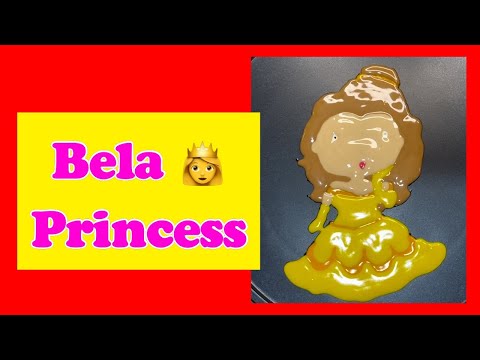 Bella Princess, Pancake Art - Beauty And The Beast, Princess Cartoon, Cute Princess, Movie Princess
