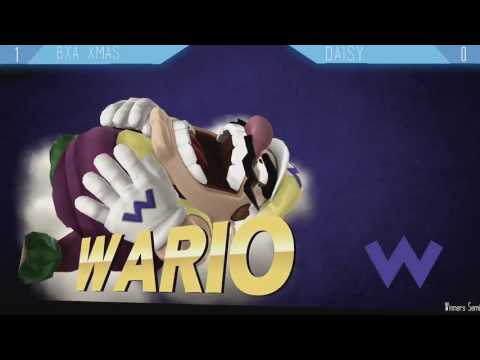 Jax Smash Weekly 3/9 - BxA Xmas(Mewtwo/Shulk) Vs SSBB Daisy(Wario) - Wii U Winners Semis