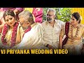VJ Priyanka Wedding Video ️ Marriage With Vasi Sachi Husband Detail Vijay TV Anchor 2nd Kalyanam