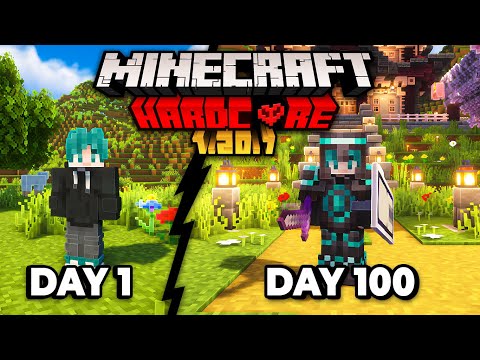 Hamzhen - 100 Days in Minecraft Hardcore 1.20.1