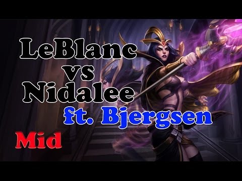Bjergsen (& TheOddOne) - LeBlanc vs Nidalee (Onecomradebrad) - Mid - Challenger I