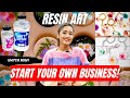 Full Tutorial Of RESIN ARTWORK For Beginners Craft Gimaashi