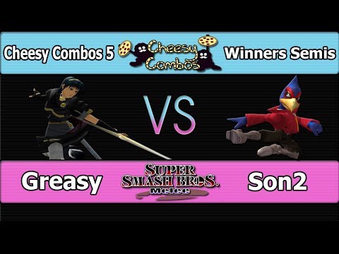 Cheesy Combos 5: Greasy (Marth) Vs. Son2 (Falco) - Winners Semis