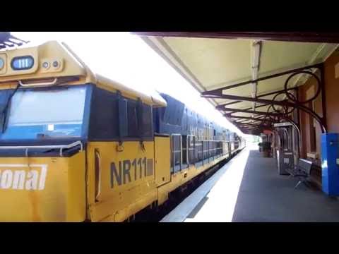 Pacific National Container train passing through Moss Vale