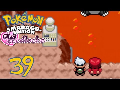 Let's Play Pokemon Smaragd Wedlocke Challenge Part 39 - Team Magmas Versteck