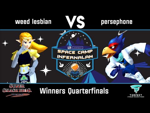 weed lesbian (Zelda) vs persephone (Falco) - Winners Quarterfinals - DE:LAN Space Camp
