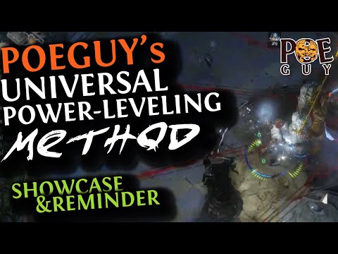 PoE 3.27 -  CAMPAIGN DONE FAST & LAZY // POEGUY's Universal Power-Leveling Method - reminder video -