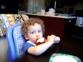 Brody Eating A Candy Apple