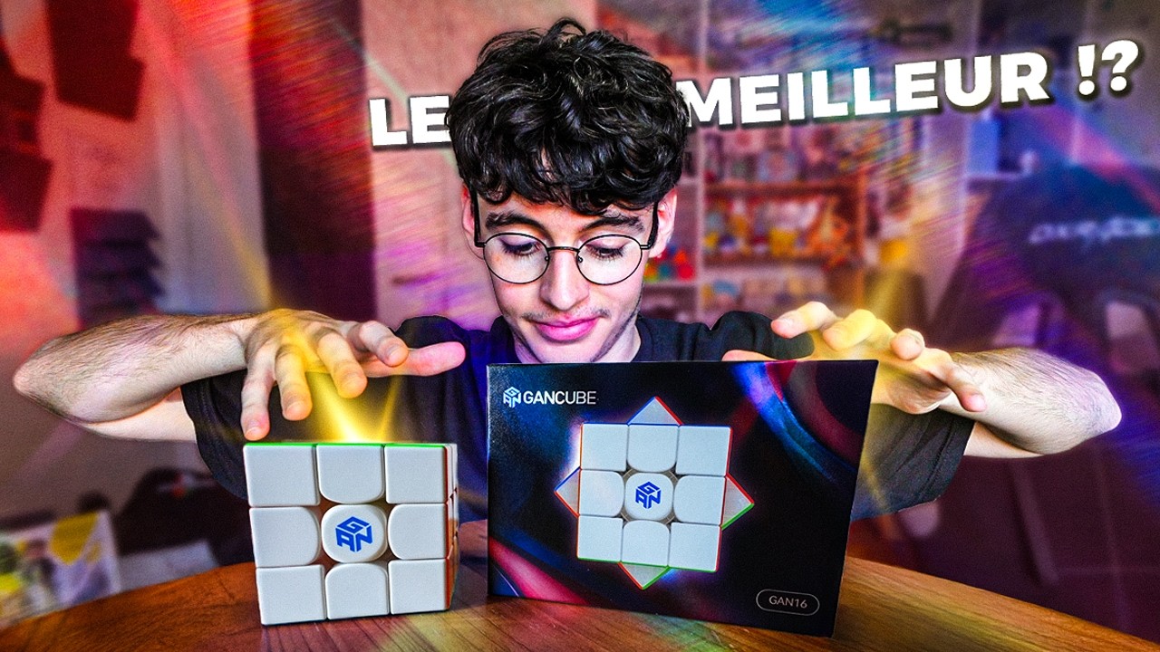Je teste le meilleur Rubik's Cube du monde ? (GAN 16 MAX)