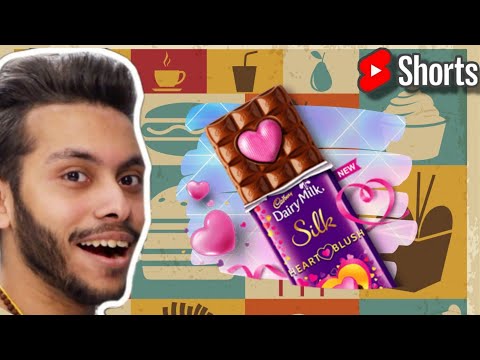 Cadbury Dairy Milk Heart Blush,💓 Valentine's Day, #short #valentine #chocolate #short #shortvideo