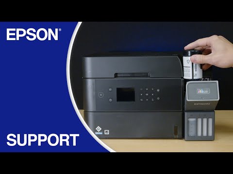 Filling the Ink Tanks