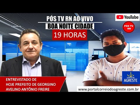 ENTREVISTA AO VIVO COM O PREFEITO ANTÔNIO FREIRE - SENADOR GEORGINO AVELINO 29/04