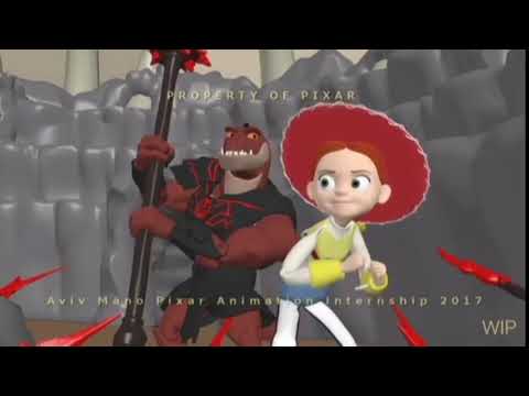 |TOY STORY| Jessie Test Animation with Sound Part 7