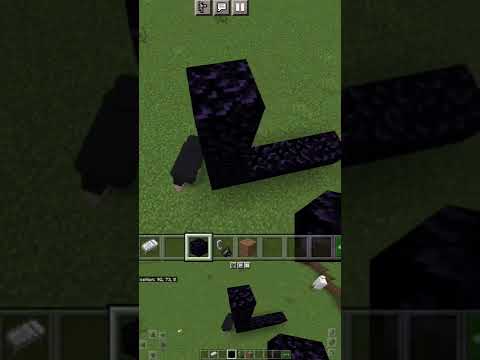 🔥 Ultimate Nether Portal Hack in Minecraft #shorts