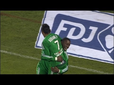But Max-Alain GRADEL (28') - Evian TG FC - AS Saint-Etienne (2-2 / 2012-13