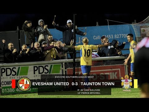 Extended Highlights | Evesham United 0-3 Taunton Town