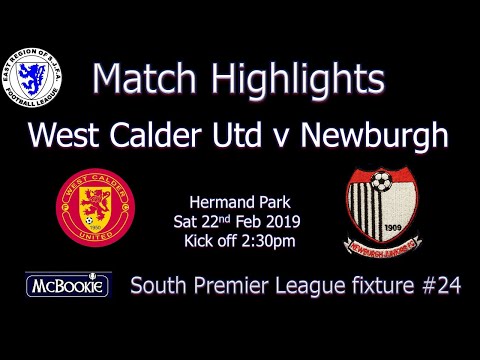 Newburgh FC match video - West Calder Utd v Newburgh