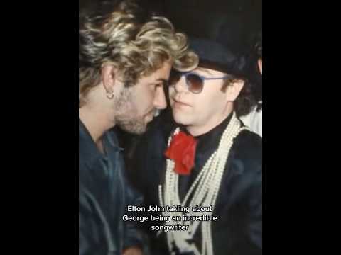 Elton John was such a huge fan of George Michael at the Novello Awards 1985