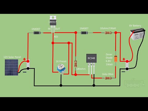 Electric Series line testing board connection animation video