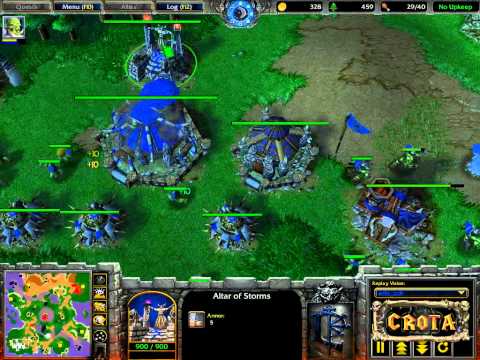 ZDR (Orc) vs 4u (HU) - G1 - WarCraft 3 - WC1070