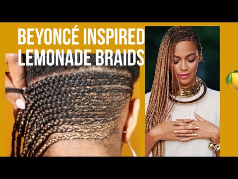 Lemonade Braids| Feedin Braids Tutorial (BEYONCÉ...