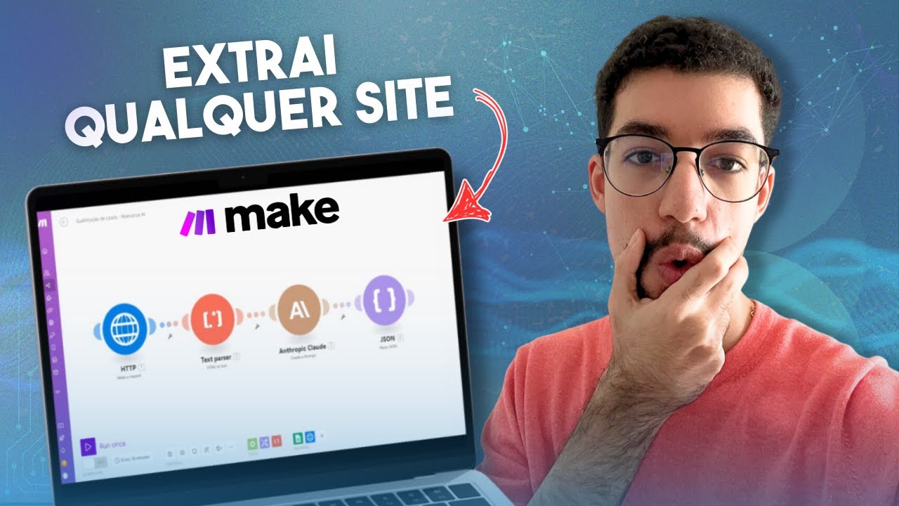 Como Automatizar Web Scraping no Make.com em 15 minutos