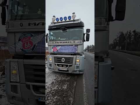 Держатель фар на радиатор для Renault Magnum (2006-2013) - фото 1 - id-p1355392694
