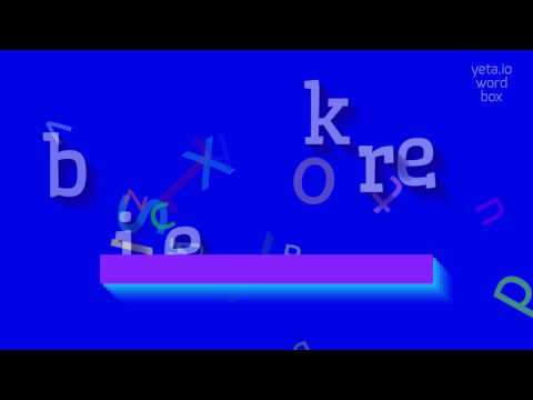 How to say "bieker"! (High Quality Voices)