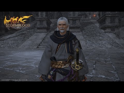 「FINAL FANTASY XIV」Samurai JOB Quest Level 58: Tear in the Snow (PS4 Pro)