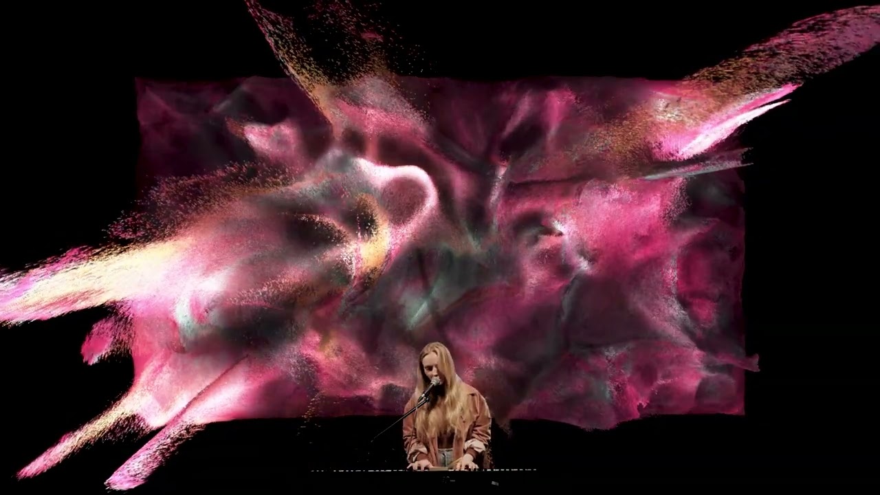 Olali Art : Janina's Live - VJing live et interactive show. Une expérience immersive par olali.