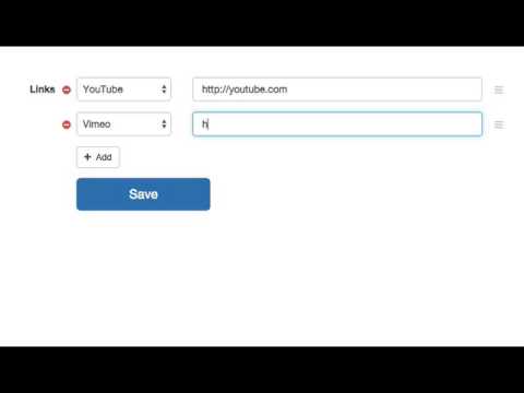 Sortable Rails Nested Form Fields With Add Remove