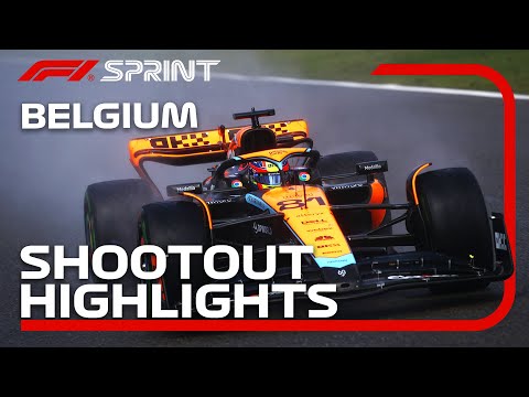 Sprint Shootout Highlights | 2023 Belgian Grand Prix
