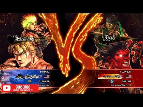 "Best Bout Replays" SFxT - skull420 vs FL0PFLAP  (1080p HD 60fps)