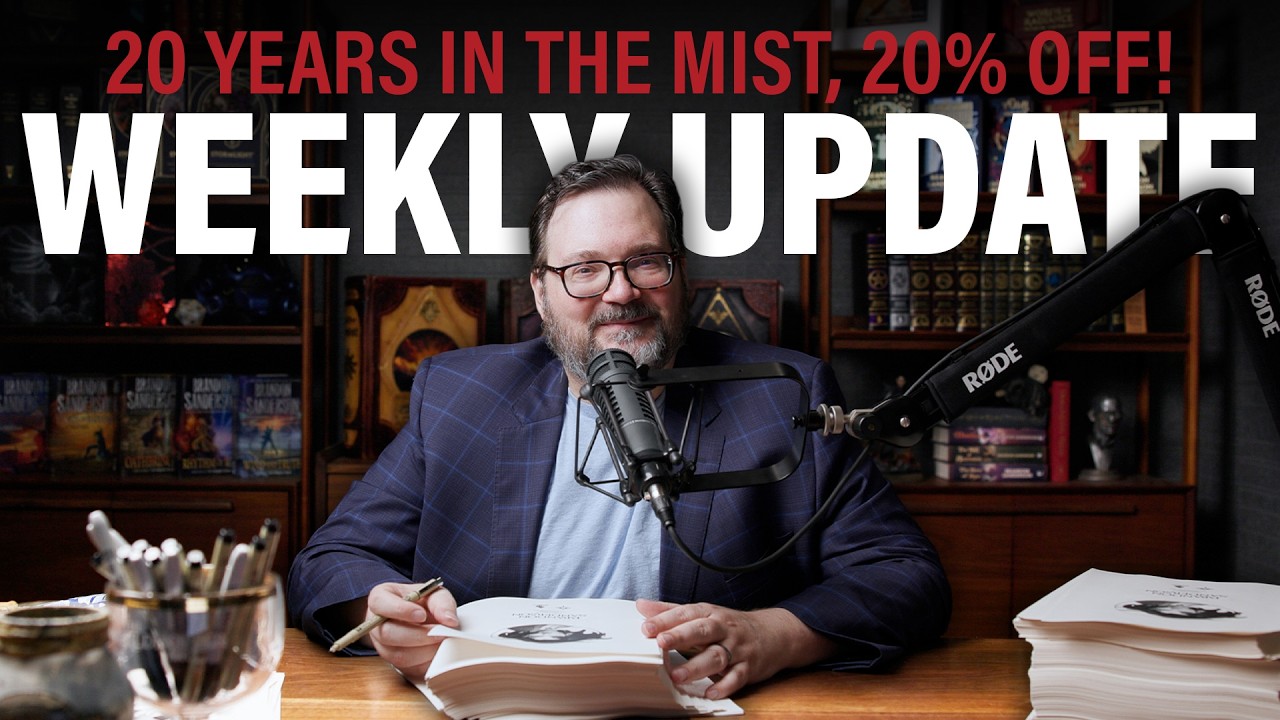 Mistborn Turns Twenty! + Weekly Update