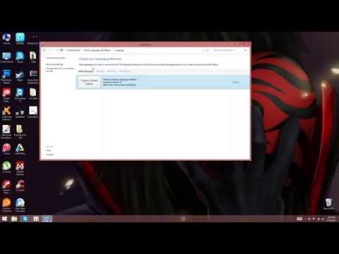 изменить язык windows 8.1 и windows 10