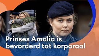 Prinses Amalia rondt Algemene Militaire Opleiding af | Blauw Bloed