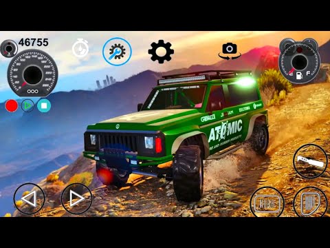 Offroad Jeep Driving Mountain 4x4 SUV Game 2023 || Jeep Driving Game || Best Android Gameplay