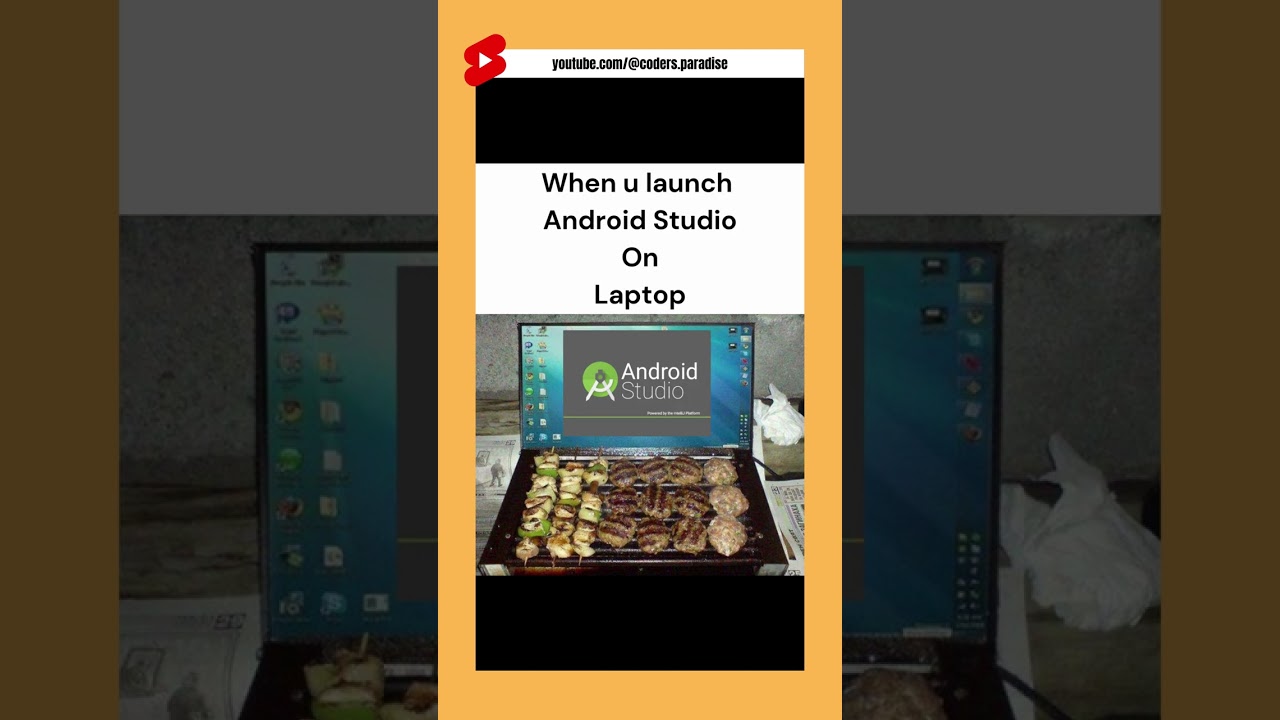 Android Studio meme #shorts 🔥