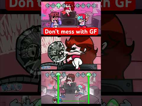 Dont Mess with GF - FNF Mod vs QT - Friday Night Funkin' Game - Gameplay x Animation